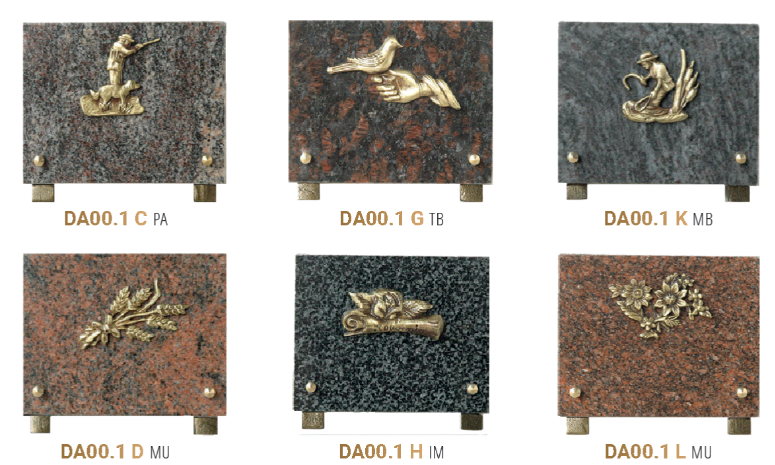 Plaques DA00.1 B