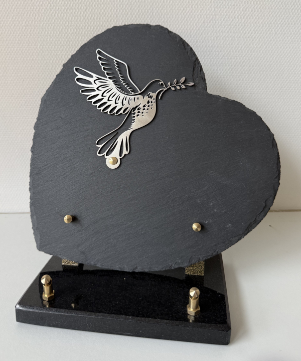 Plaque granit ardoise colombe
