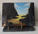 Plaque granit paturage