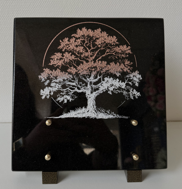 Plaque aura arbre de vie