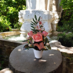 Fleur Rose bouton Orchidée - CP1024301