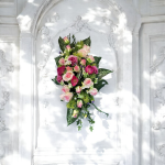 Dessus de cercueil rose